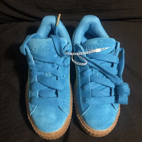 Puma Rihanna Fenty x Creeper Kids Phatty Speed Blue 397587-2, Size 4, - Picture 1 of 5